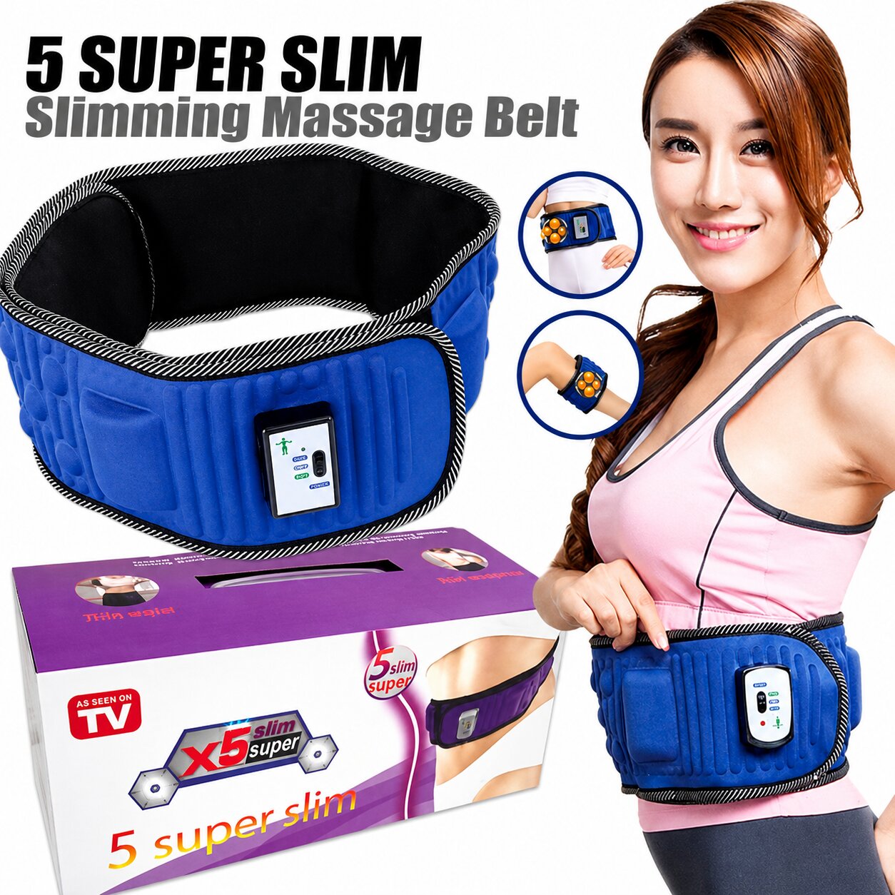 X5 Super Slim Body Shaping Massage Belt