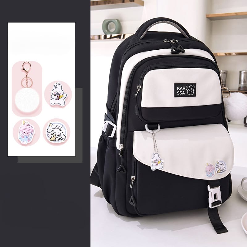 High Quality Premium Kids School Backpack (Black)