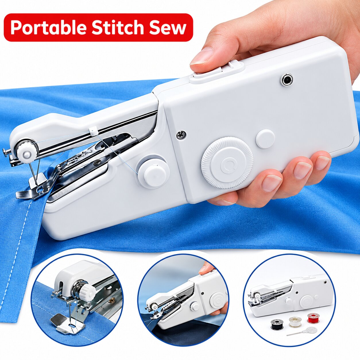 Portable Handheld Mini Sewing Machine – Easy Stitch Sewing Machine