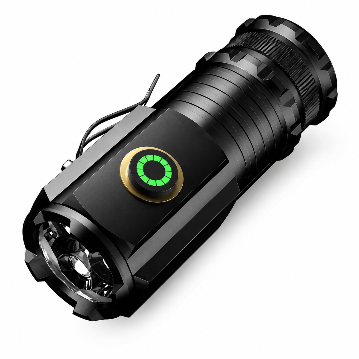 Premium Rechargeable Mini LED FlashTorch Light