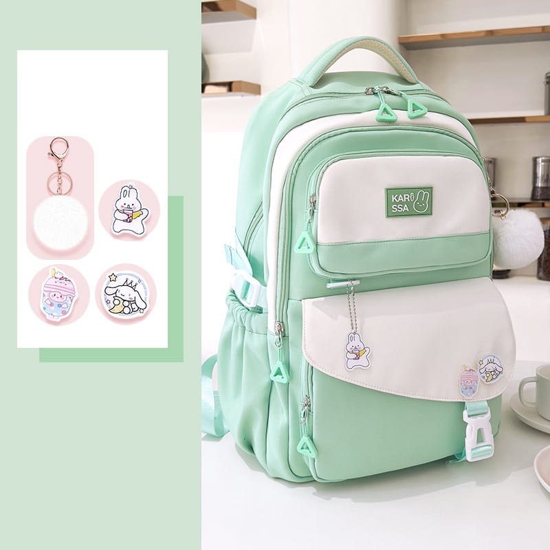 High Quality Premium Kids School Backpack (MintGreen)