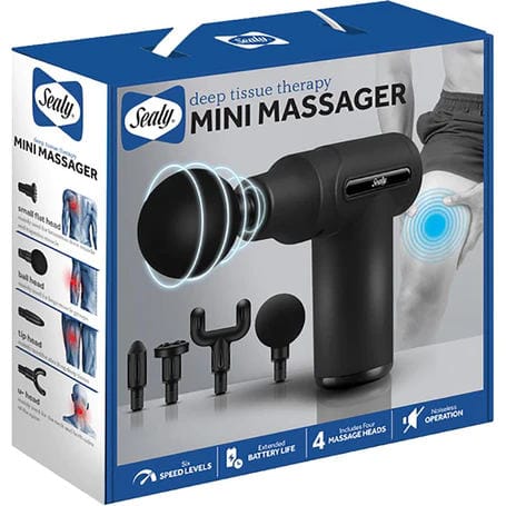 Sealy Portable Deep Tissue Mini Massager – Rechargeable