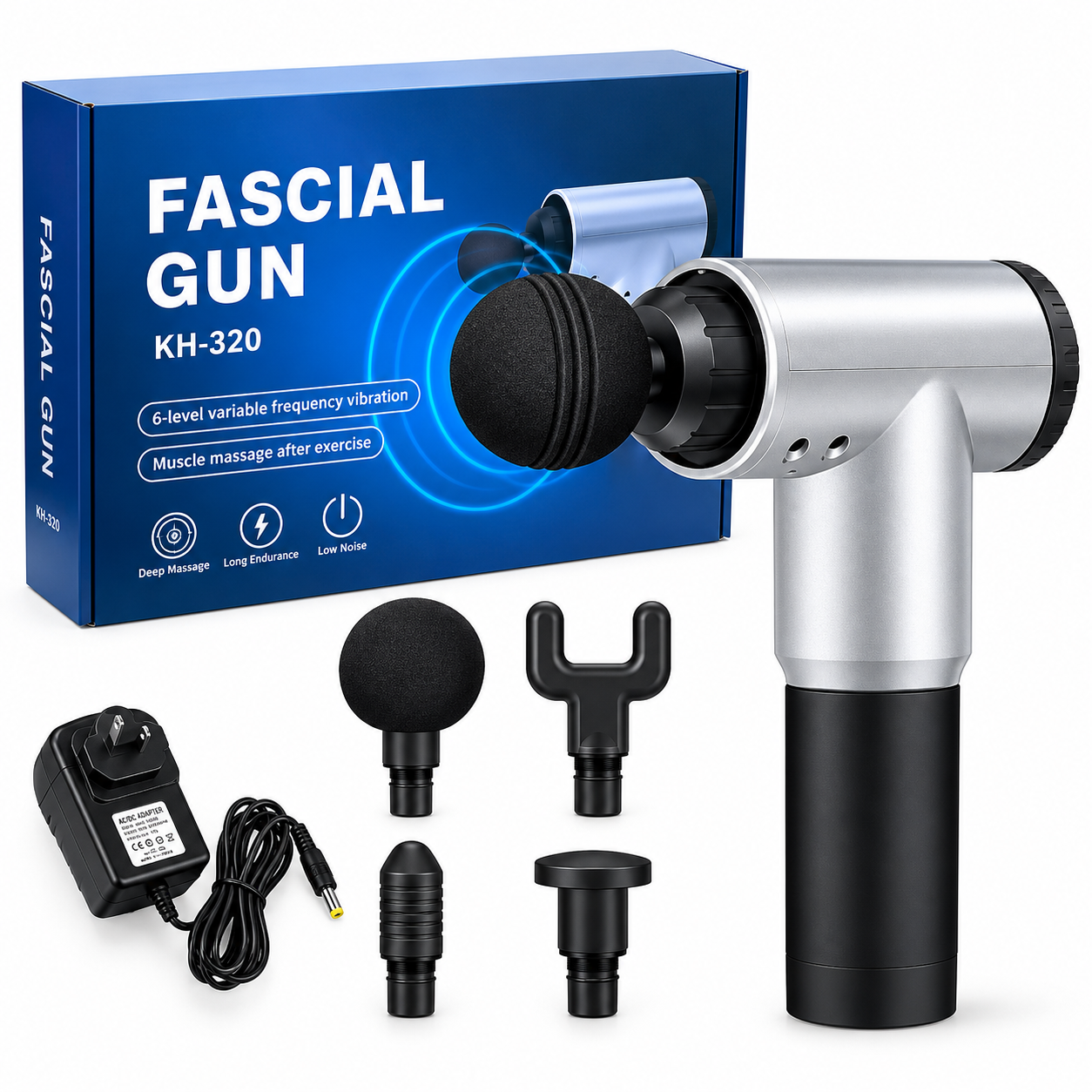 Portable Electric Percussion Massage Gun – KH-320