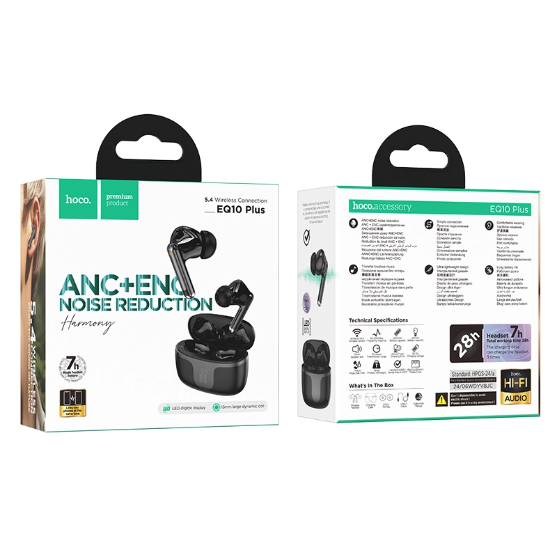 HOCO EQ34 Plus Rima TWS ANC Bluetooth Earbuds